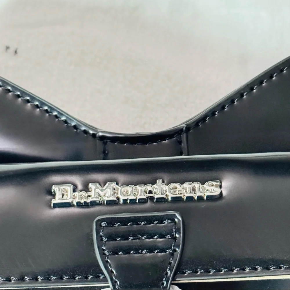 Dr. Martens Vegan Bow Bag in Black Oxford - NWT